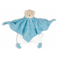 Textilní medvěd modrý Organic Cotton Doudou Bear Blue Kaloo Textilní medvěd modrý Organic Cotton