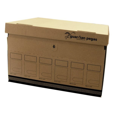 CAESAR OFFICE Archivační krabice úložná Guardian Pegas 470 × 310 × 320 mm