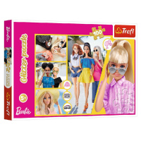 TREFL 14830 Puzzle 100 Glitter Glitter Barbie