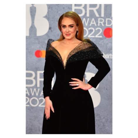 Plakát, Obraz - The BRIT Awards 2022 - Red Carpet Arrivals, 26.7 × 40 cm
