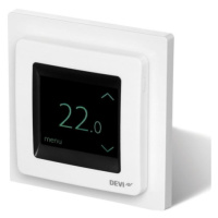 Pokojový termostat DEVIreg Touch 140F1064 s rámečkem bílá