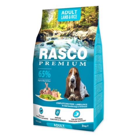 Rasco Premium Adult Lamb & Rice 3kg