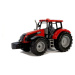 mamido  Traktor s dvěma přívěsy červený