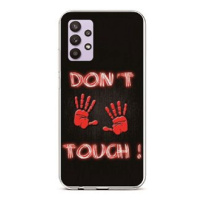 TopQ Samsung A32 5G silikon Don't Touch Red 55752