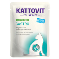 Kattovit Gastro kapsičky 85 g - krůtí s rýží, 6 x 85 g