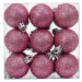 Tutumi Sada baněk BARBIE 72 ks mix druhů růžovo-stříbrná