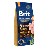 Brit Premium by Nature Adult M 15kg