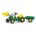 Rolly Toys John Deere nakladač + přívěs