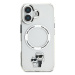 Karl Lagerfeld IML Karl and Choupette MagSafe Zadní Kryt pro iPhone 16 Plus Transparent