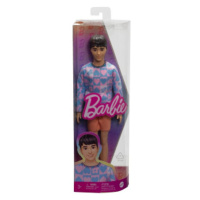 Popron.cz Barbie model Ken-Modro-růžová mikina HRH24