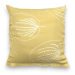 Kvalitex Povlak bavlna na polštář GRACE žlutá Rozměry povlaků na polštáře: 40x40cm