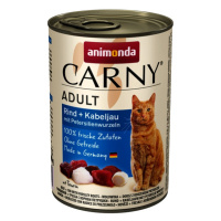 Animonda Cat Carny Adult, hovězí, treska a petrželové kořeny 400 g (83717)