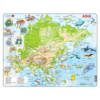 Puzzle Asia Topographic Map