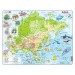 Puzzle Asia Topographic Map