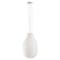 FARO Barcelona FARO 28300 - Lustr na lanku ISABELLE 1xE27/15W/230V pr. 31 cm bílá