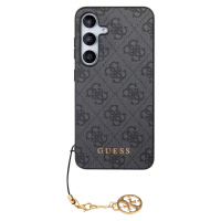 Zadní kryt Guess 4G Charms pro Samsung Galaxy S24, šedá