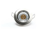 Light Impressions Kapego stropní vestavné svítidlo 12V AC/DC GU5.3 / MR16 1x max. 50,00 W stříbr