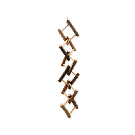 Bird Jewell hračka dřevěná proplétaná 14 × 55cm