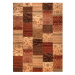 Koberec KASHQAI 4327 101 Patchwork terakota