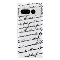 iSaprio Handwriting 01 pro black pro Google Pixel 7 Pro 5G