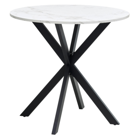 MID.YOU JÍDELNÍ STŮL, černá, bílá, 80/80/75 cm