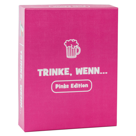 Spielehelden Trinke wenn... Pinke Edition Hra na pití 100+ otázek Počet hráčů: 2+ Věk: od 18 let