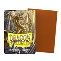 60 Small Dragon Shield Sleeves - Matte Copper