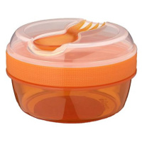 Carl Oscar Nice Cup - svačinový box s chladicí vložkou, oranžová