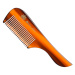 ​Barber Line Beard - Moustache Acetate W / Handle Comb 04547 - profesionální hřeben na bradu a v