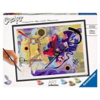 Ravensburger 23650 creart wassily kandinsky: žlutá, červená, modrá