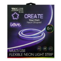 LED pásek USB TRIXLINE TR-33N 1,8m fialový neonový