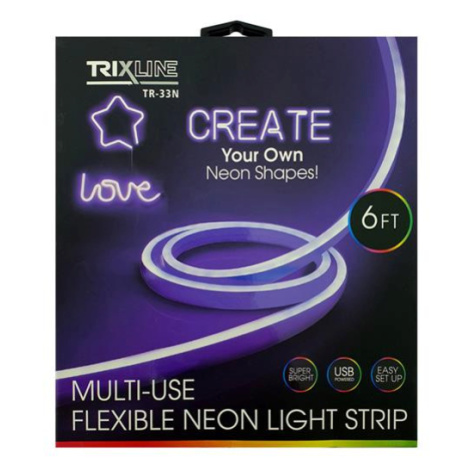 LED pásek USB TRIXLINE TR-33N 1,8m fialový neonový