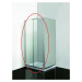 HOPA Sprchové dveře do niky SMART SELVA BARVA rámu Chrom/Leštěný hliník (ALU), Rozměr A 150 cm, 