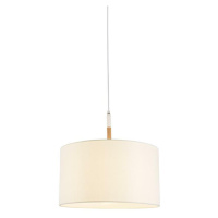 ACA Lighting Textile závěsné svítidlo OD650840PWH