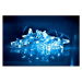 Solight Vánoční řetěz Hvězdy 10 LED modrá, 1,5 m