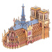 Woodcraft construction kit Dřevěné 3D puzzle Katedrála Notre-Dame