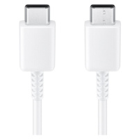 Samsung kabel USB-C/USB-C, 3A, 1m, bílý