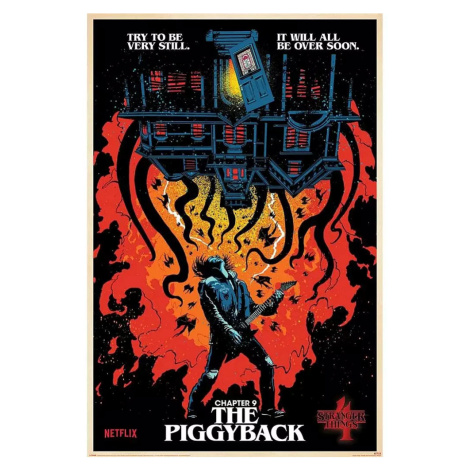Plakát Stranger Things 4 - Chapter 9: The Piggback Pyramid