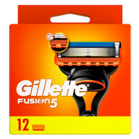 Gillette Fusion5 Náhradní Holicí Hlavice Pro Muže, 12 Náhradních Holicích Hlavic