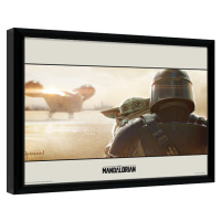 Obraz na zeď - Star Wars: The Mandalorian - Shoulder, 40 × 30 cm