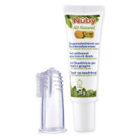 Dětský zubní gel All Natural 20g + kartáček na prst 4m +