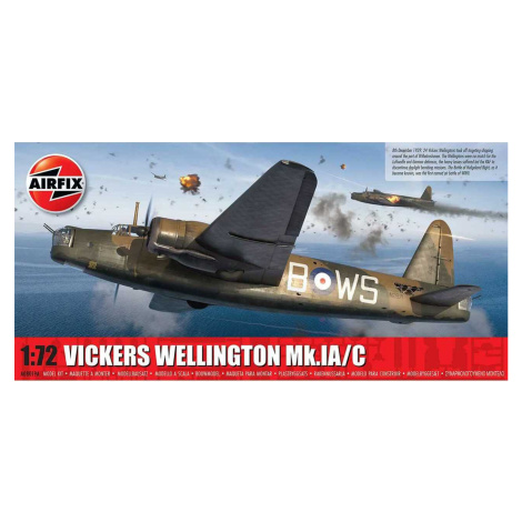Classic Kit letadlo A08019A - Vickers Wellington Mk.IA/C (1:72) AIRFIX