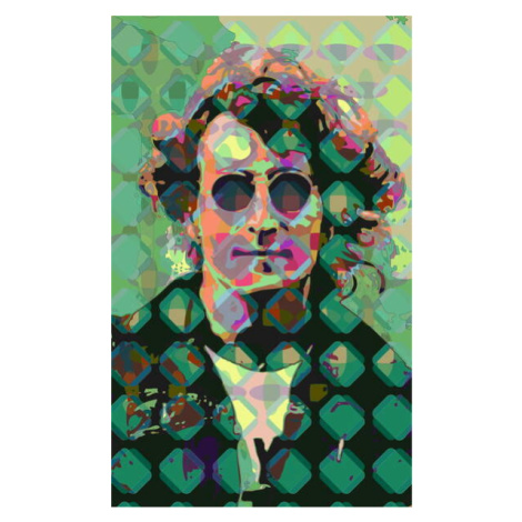 Plakát, Obraz - John Lennon, Davis, Scott J., 24.6 × 40 cm