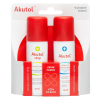 AKUTOL spray + Akutol stop spray výhodné balení 1+1 60ml