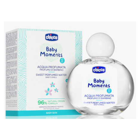 Chicco Baby Moments jemná parfémová voda pro děti, 100 ml