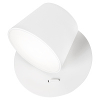 Nova Luce Vkusná a jednoduchá nástěnná LED lampička Amadeo - 6 W LED, bílá NV 8223601