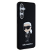 Karl Lagerfeld Liquid Silicone Ikonik NFT Samsung Galaxy S24+ černé Černá