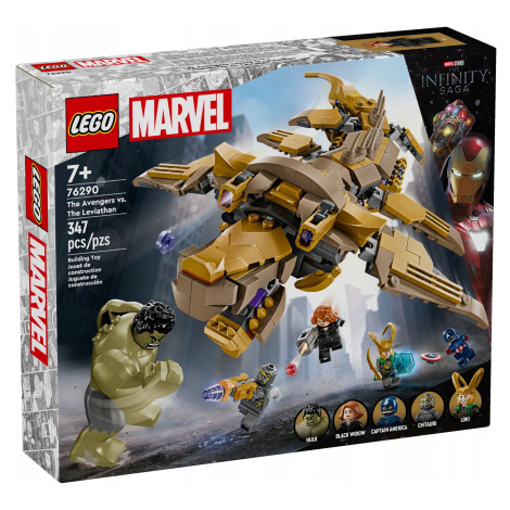 Lego Heroes Avengers Versus Leviatan Sada Kostek 76290