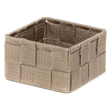 Světle hnědý koupelnový organizér Compactor Stan, 12 x 12 cm