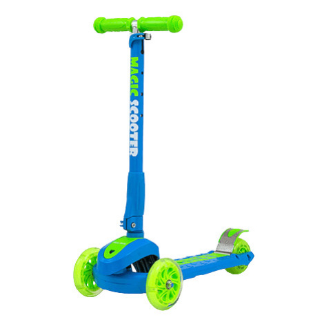 MILLY MALLY Dětská koloběžka Magic Scooter modro-zelená